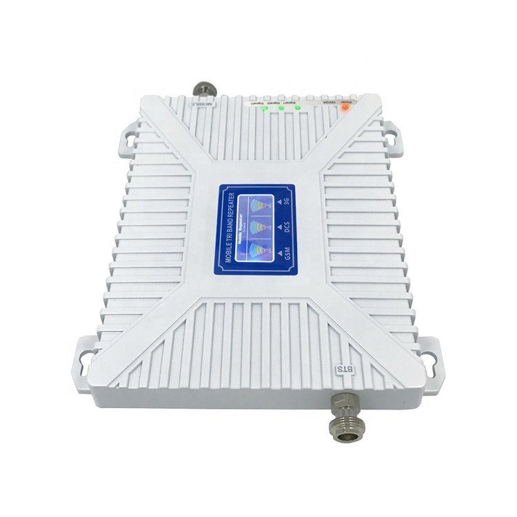 Best Price 2G 3G 4G Signal Repeater Wireless White GSM DCS 3G Triple Band Mobile Phone Signal Booster